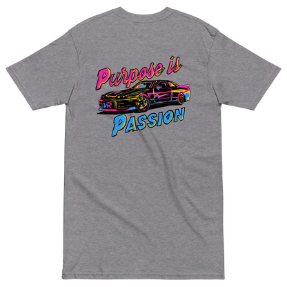 Vibey Rydes - Purpose Is Passion Men’s Premium Heavyweight Tee