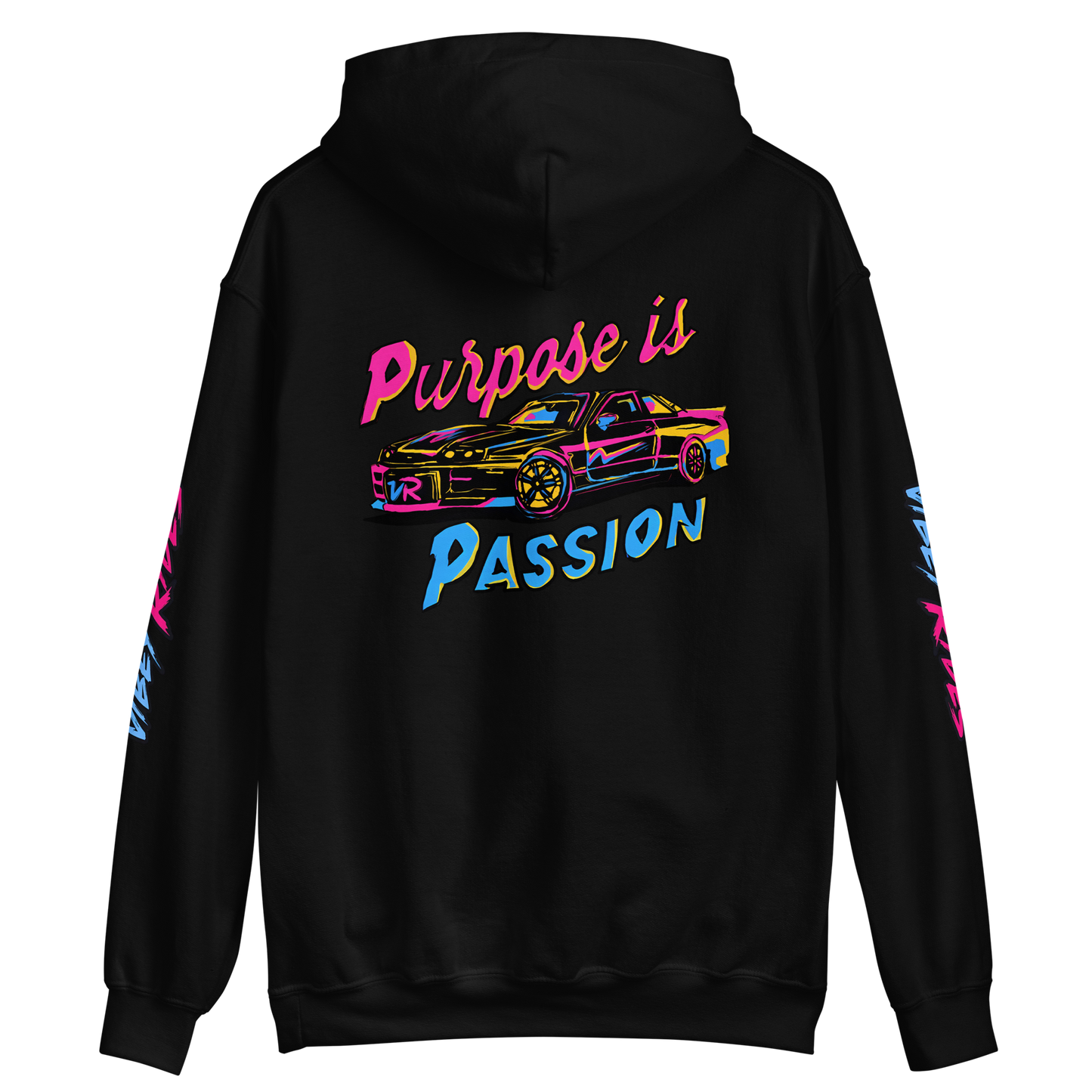 Vibey Rydes - Vibey Sleeves Unisex Hoodie