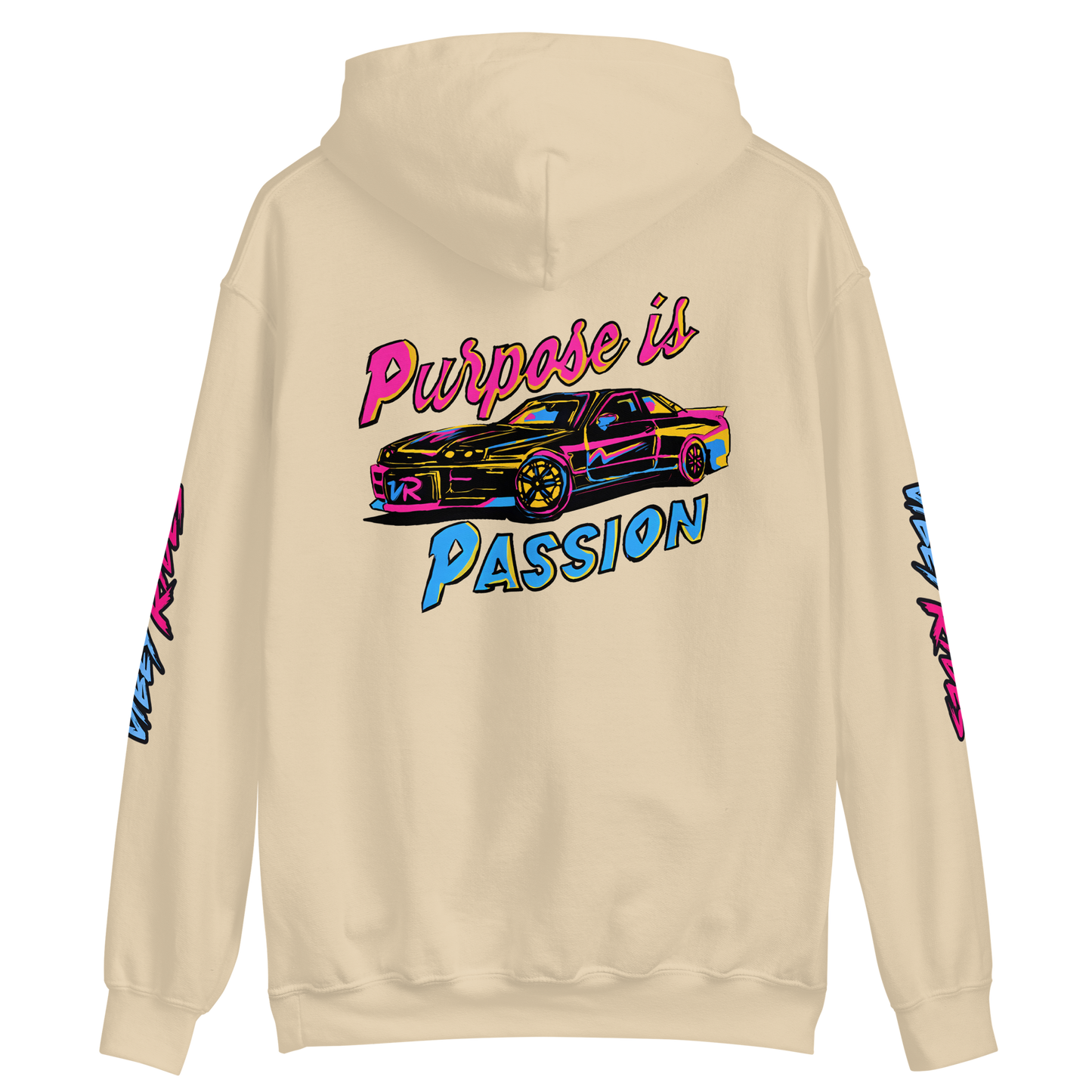 Vibey Rydes - Vibey Sleeves Unisex Hoodie