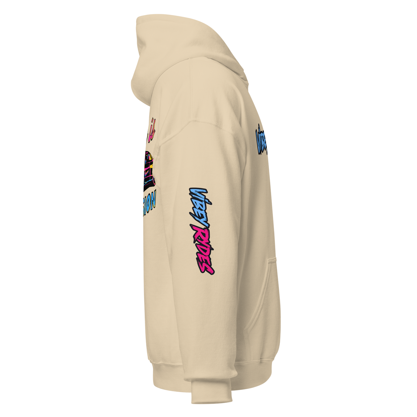 Vibey Rydes - Vibey Sleeves Unisex Hoodie