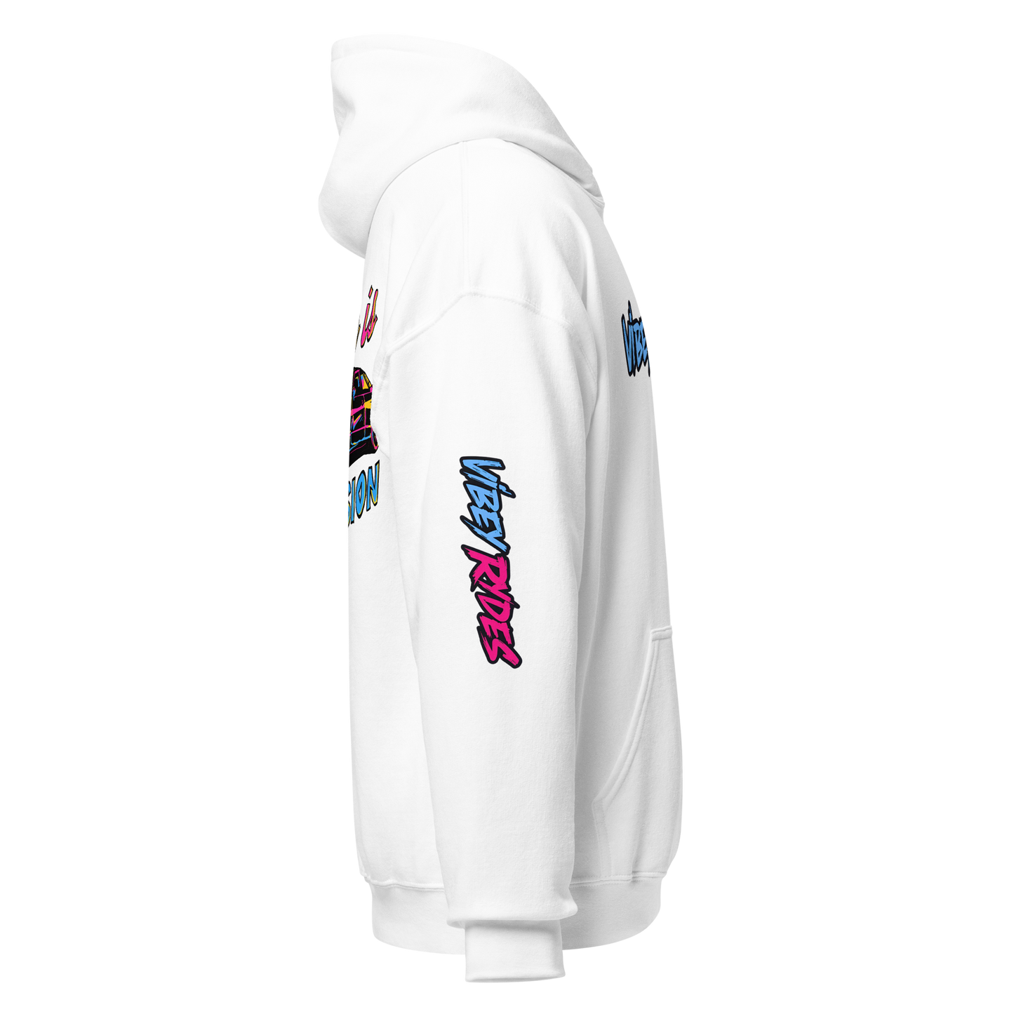 Vibey Rydes - Vibey Sleeves Unisex Hoodie